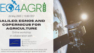 EO4AGRI online workshop invitation
